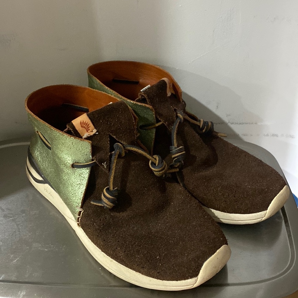 Visvim Metallic Hybrid Moccasins